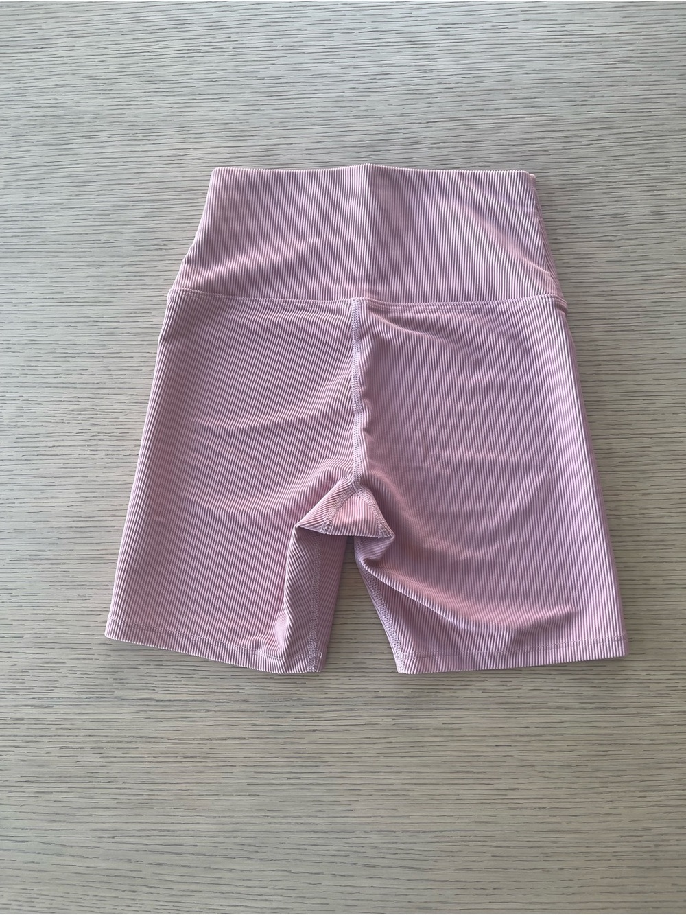 Beach Riot High-Waist Ribbed Bike Shorts - - Picture 3 of 5